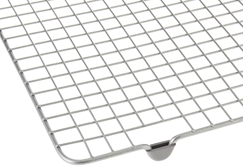 Nordic Ware - 43172AMZM Nordic Ware Half Sheet with Oven Safe Nonstick Grid, 2 Piece Set, Natural