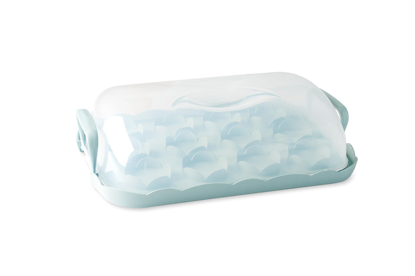 Nordic Ware Loaf Cake Keeper, Blue,12.8"L x 7.3"W x 4.6"H